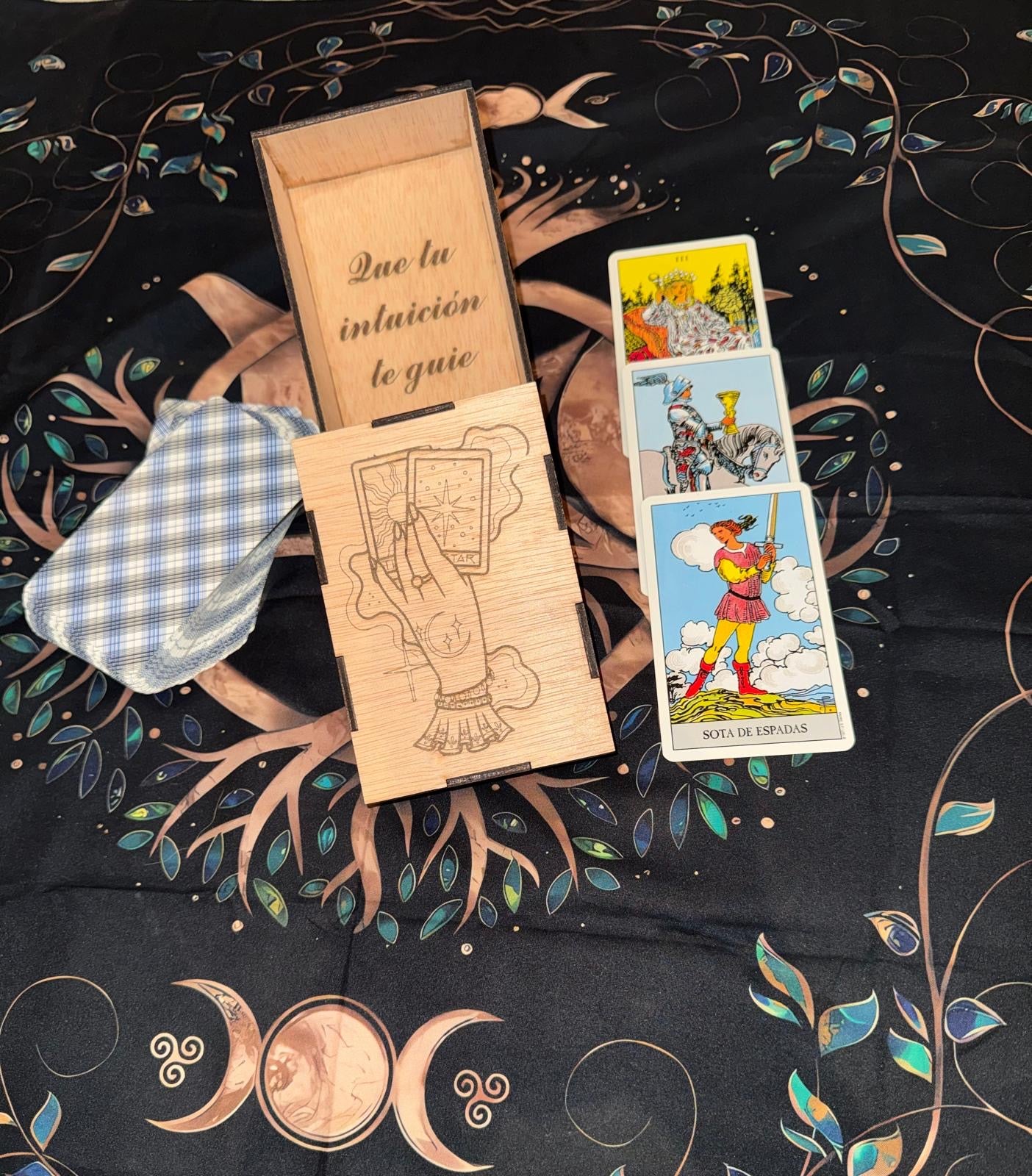 CAJA PARA CARTA TAROT INTUICIÓN