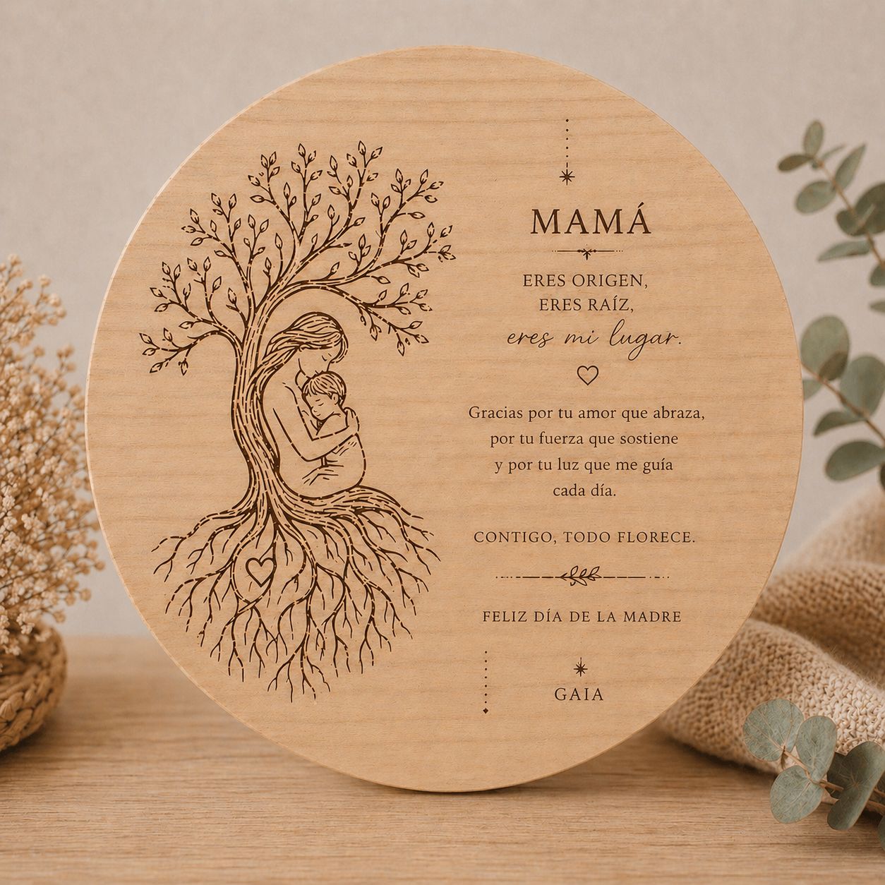Mamá, raíz y refugio