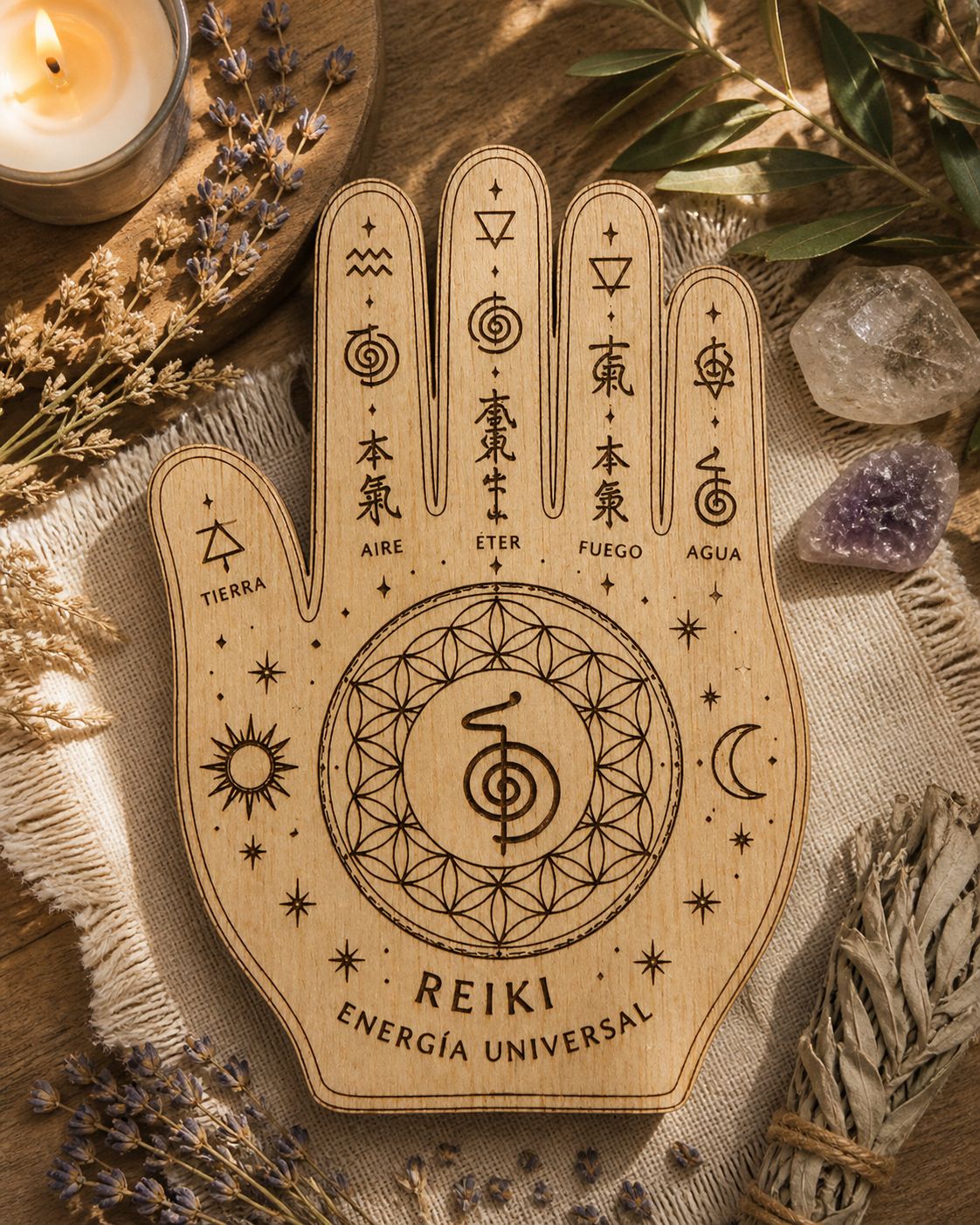 Bandeja de Reiki – Energía Universal