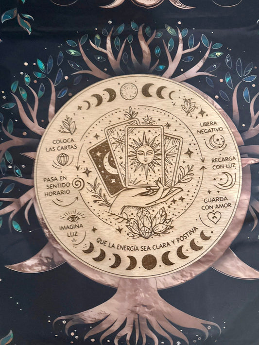 ✨ Herramienta de limpieza energética para cartas de tarot ✨