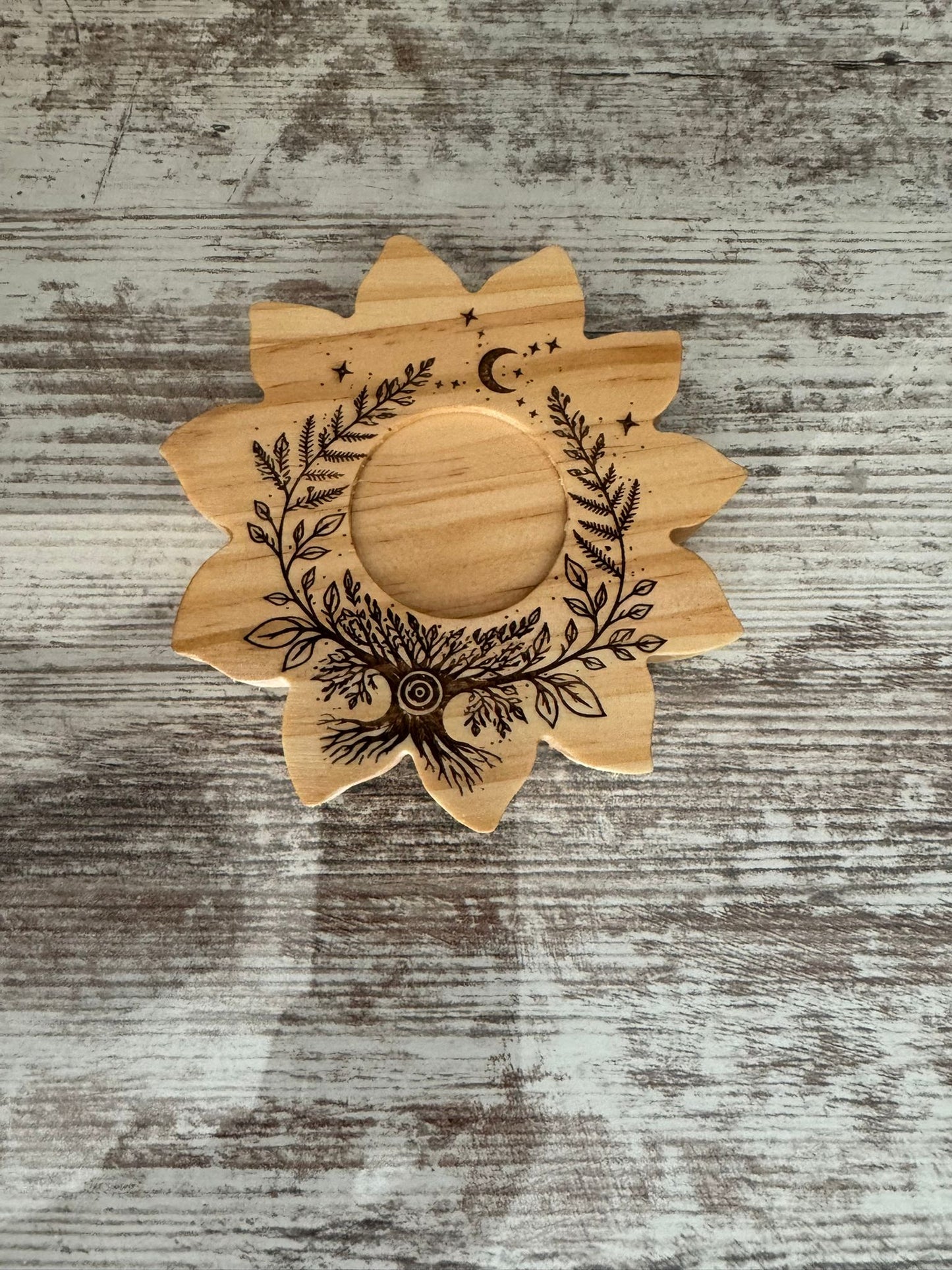 Porta velas Árbol de la Vida