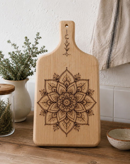 Tabla cocina mándala