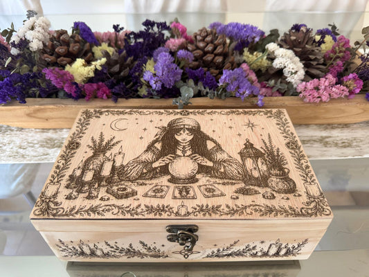 Altar Portátil Artesanal bruja bola