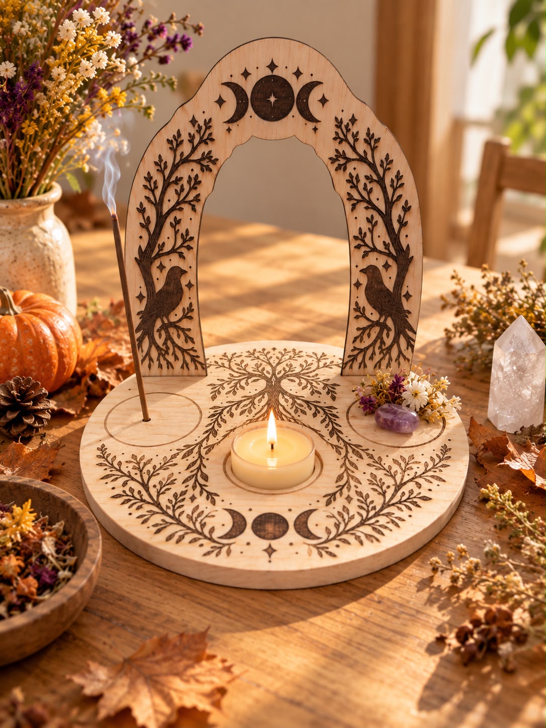 Altar de Samhain · El Portal de los Ancestros