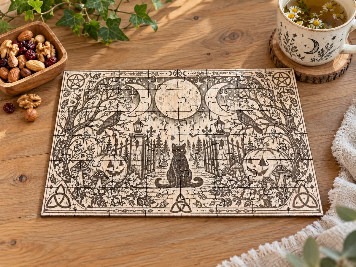 Puzzles de Samhain · Tres escenas mágicas