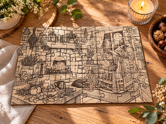 Puzzles de Samhain · Tres escenas mágicas