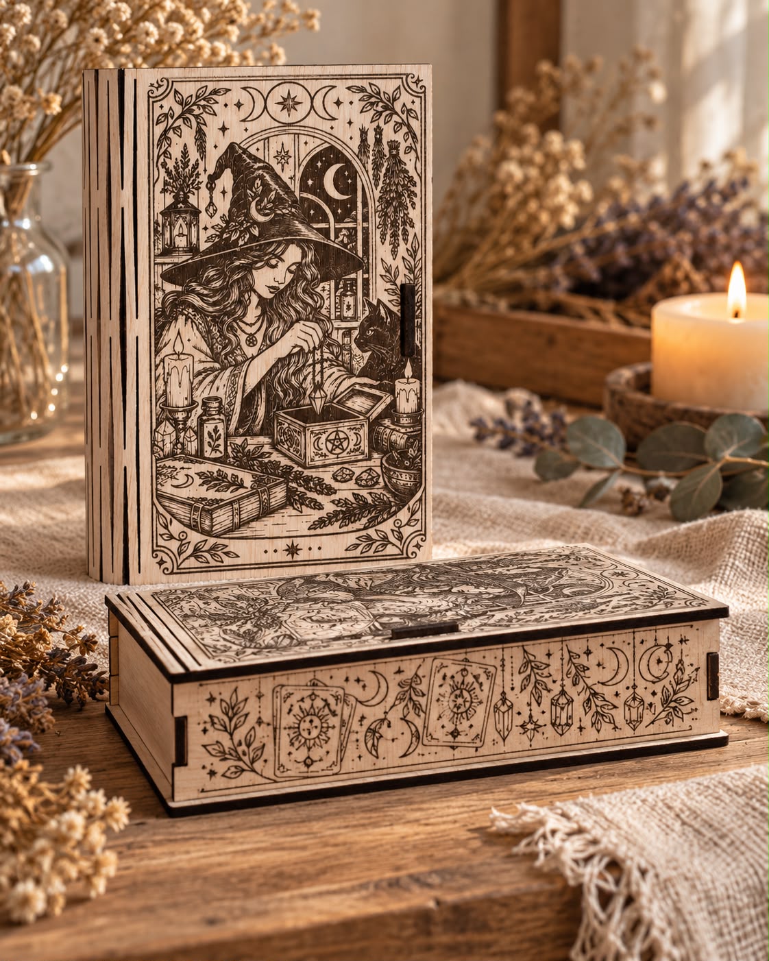 CAJAS-LIBRO MÁGICAS · GRIMORIOS DE LITHA